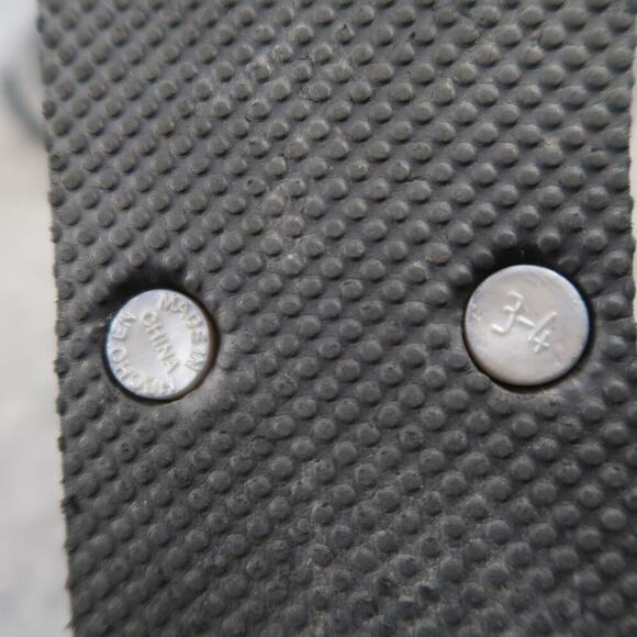 Old Navy Shoes Kids 3 Sandals Flip Flops Summer Beach Casual Slip On Gray Thongs - Picture 8 of 8